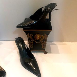 Black Sexy Heels Enzo Angiolini